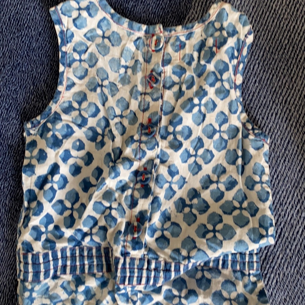 Fabindia jumpsuit for girls - Picture 3 of 4